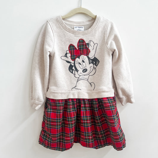 GAP Disney Minnie Mouse Graphic Mix Dress (4yr)