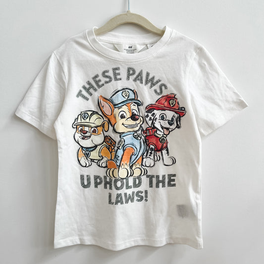 H&M Paw Patrol Print T-Shirt (4-6yr)